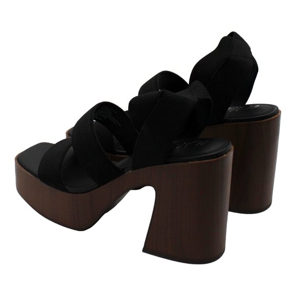 Scarlitt Womens Faux Leather Ankle Strap Sandals - Picture 5 of 8